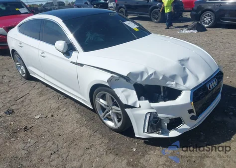 2021 Audi A5 Sportback Premium 45 Tfsi Quattro S Tronic from USA, damaged, VIN WAUDACF57MA016700